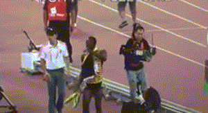 Usain Bolt : Oh no!