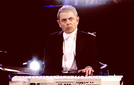 Mr Bean is doing step by step debugging