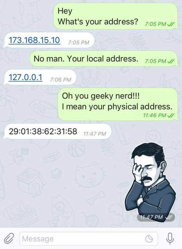 What's your address?