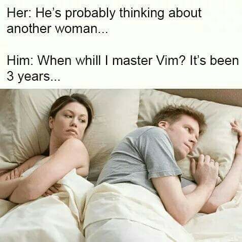 Another Vim story