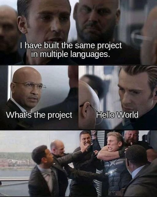 Implement one project with multiple languages