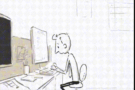 A day of an intern