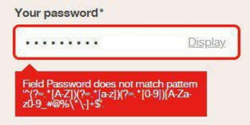 Sad regular expression