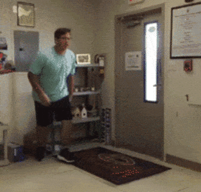 Falling into a trap