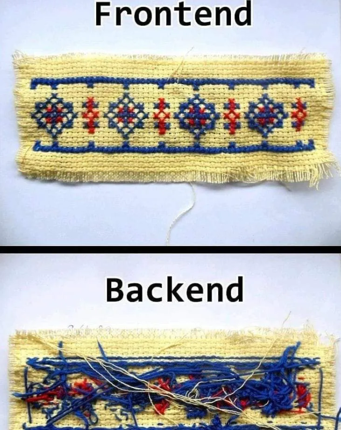 Frontend vs backend