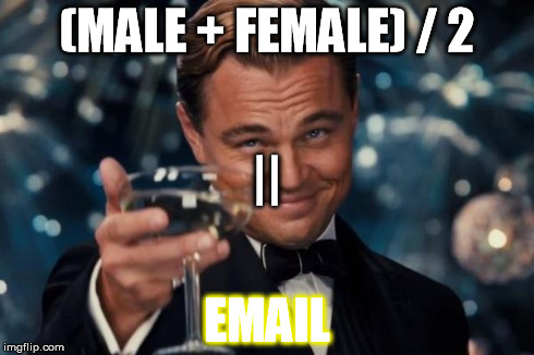 (male + female) / 2 = ?