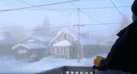 Gunshot in a cold day