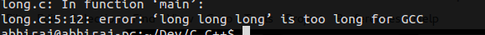 long long long is too long