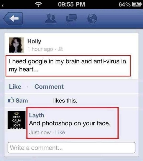 Don't be so mean