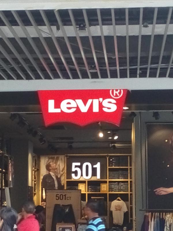Levis 501 : Not implemented?