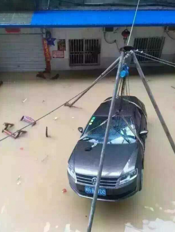 Correct way to stay out of flood