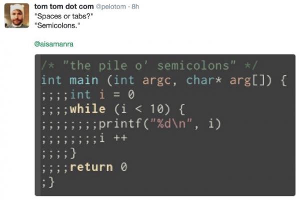 Competitor of space and tab
