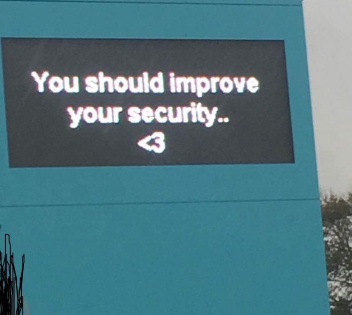 You should improve your security