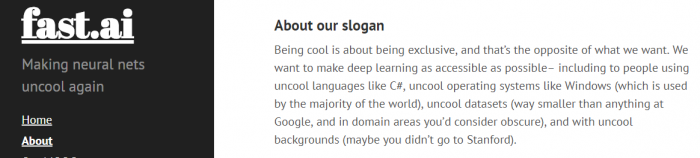 C# is uncool