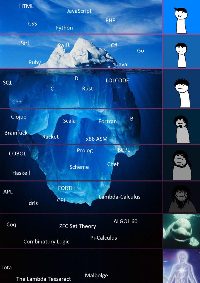 Levels of programmer