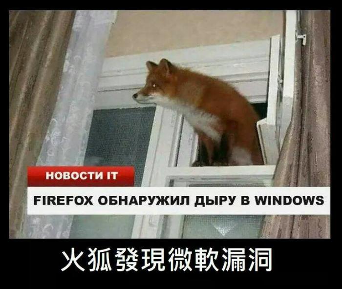 Firefox finds a bug on Windows