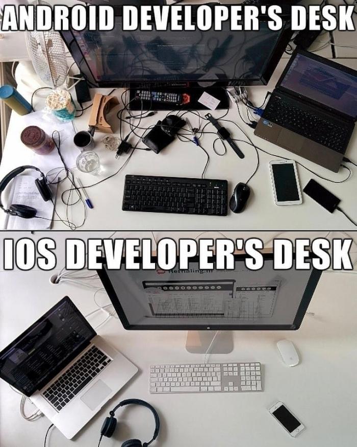 Android developer vs iOS developer