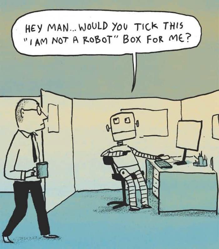 I am not a robot