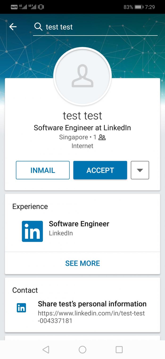 LinkedIn is testing on production