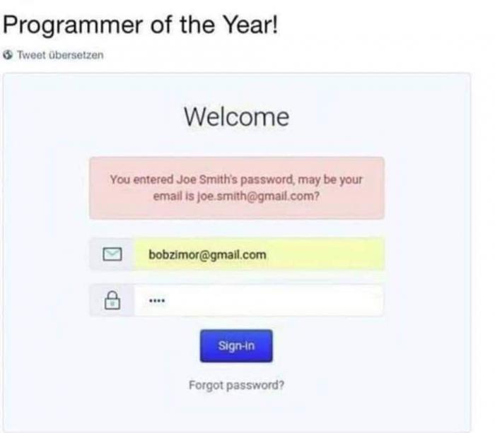 Programmer of the year