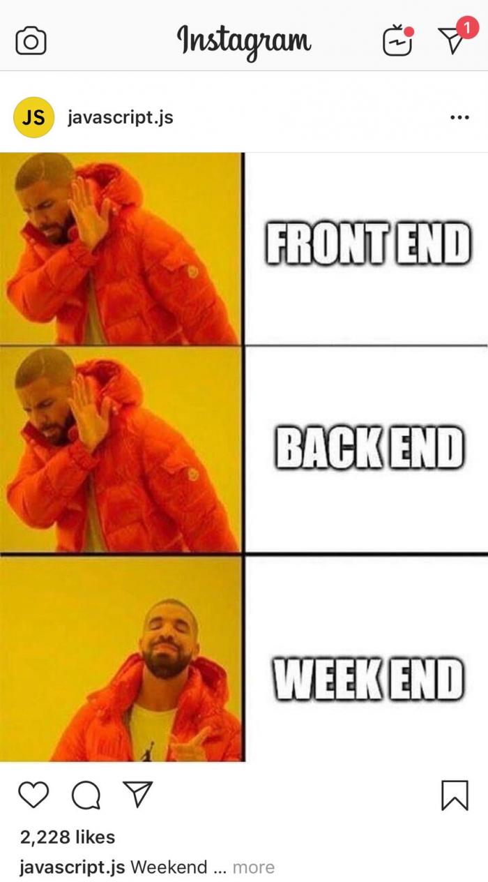 Frontend backend weekend