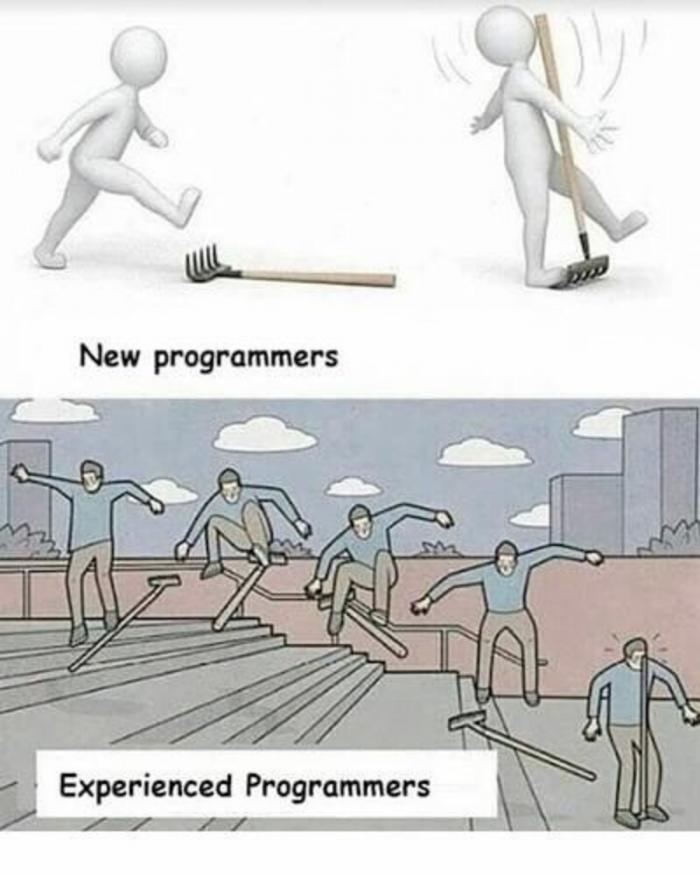 New programmer vs Experienced programmer