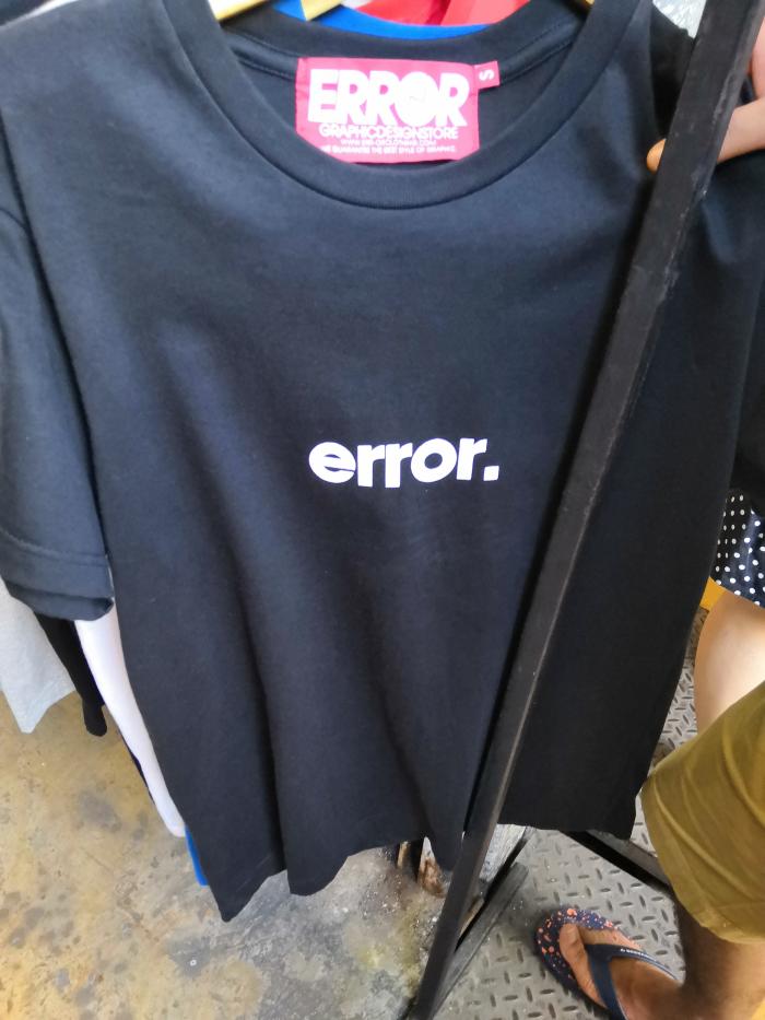Error everywhere