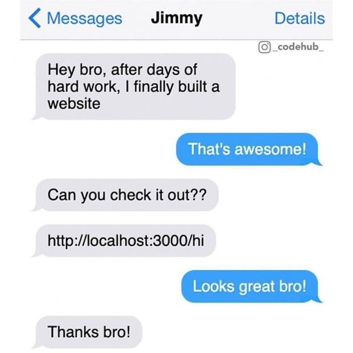localhost is so famous