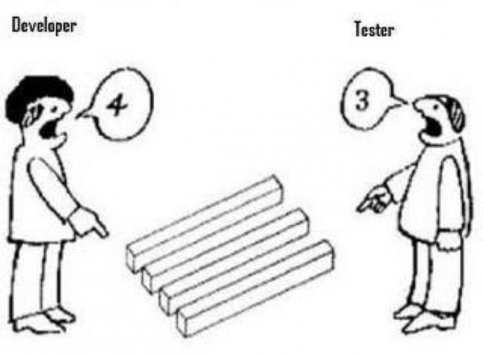 Developer vs tester