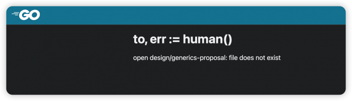 Interesting 404 Page from Go Official Site