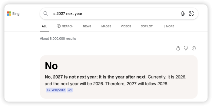 Is 2027 Next Year?