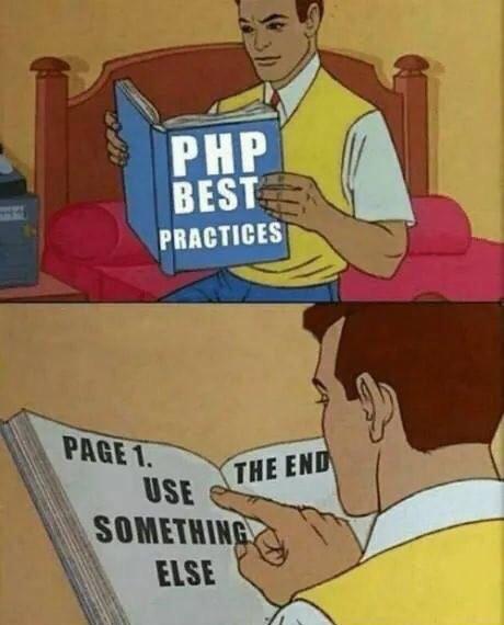 PHP best practices