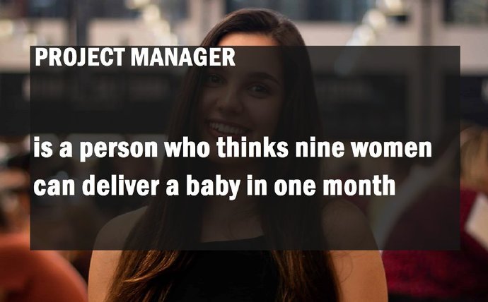 Truth about project manager