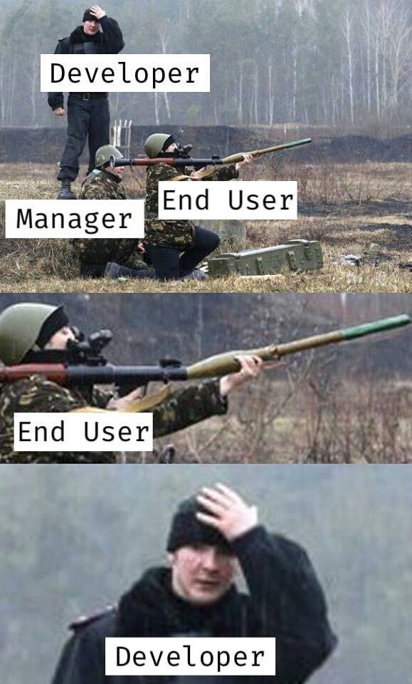 End user perspective