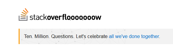 Stackoverflooooooow