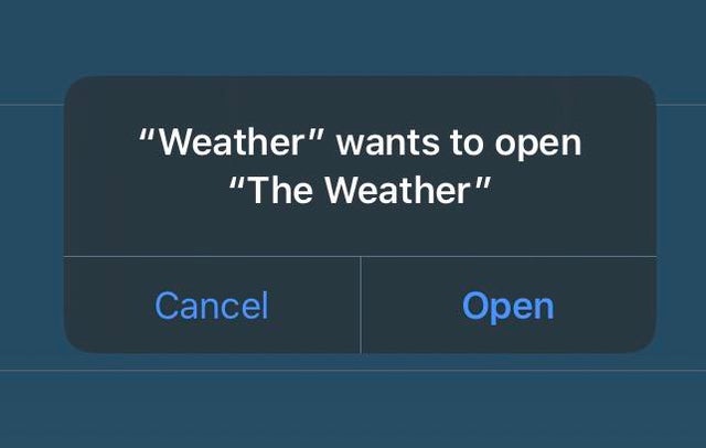 Weather wants to open The Weather