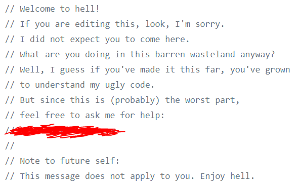 Welcome to hell
